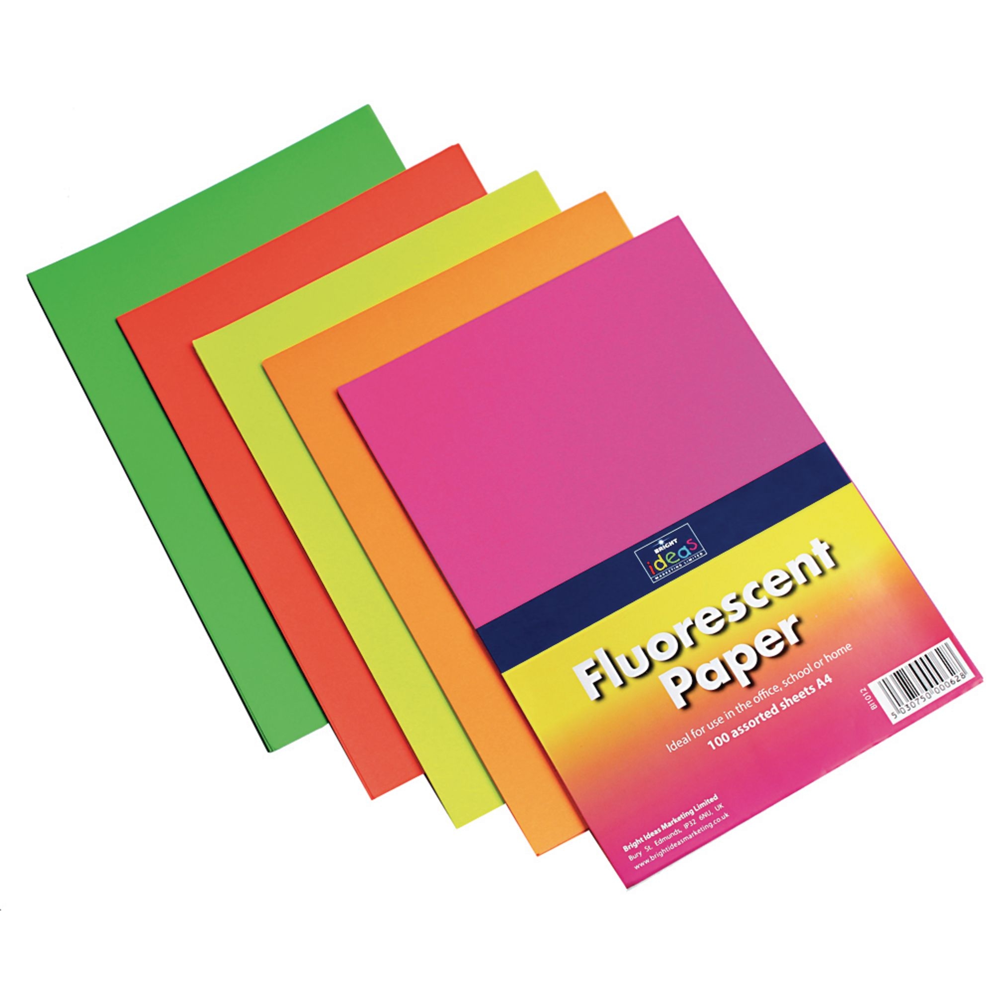 Day-Glo Copier Paper - A4 Assorted